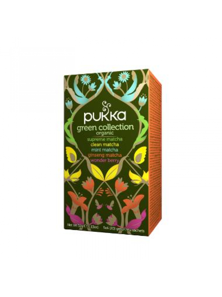 Pukka Bio Green Collection tea 5 féle 20 filter