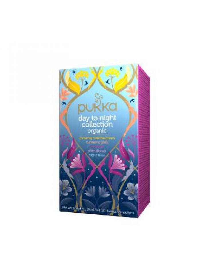 Pukka Bio Day to Night Collection 5 féle 20 filter