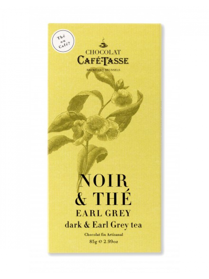 Cafe- Tasse Earl Grey teás étcsokoládé 85 gr