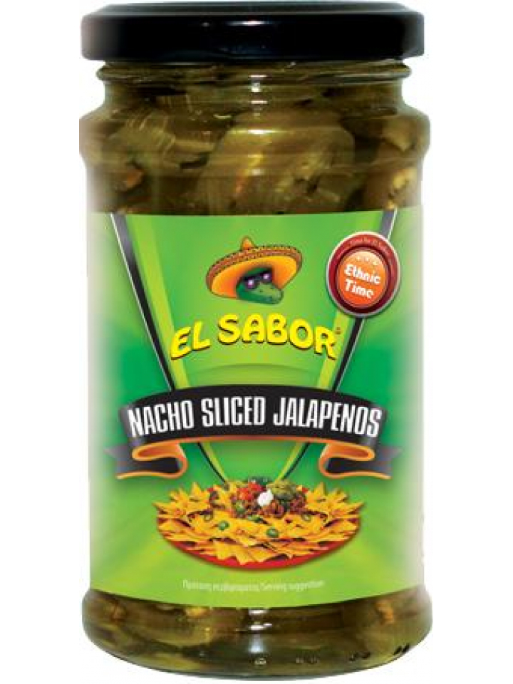 EL SABOR Jalapeno paprika szeletelt 220 gr