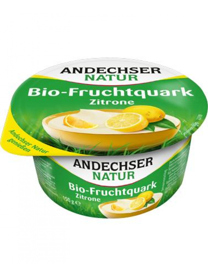 Andechser Bio Citrom Gyümölcstúró 150 gr