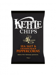 Kettle tengeri sós, feketeborsos burgonyachips 150 gr