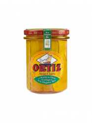 Ortiz Atun Claro sárgauszonyú tonhal bio olivaolajban 220 gr