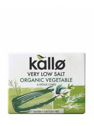 Kallo Bio Zöldségleves kocka alacsony sótartalommal 60 gr