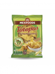 Mexifoods Totopos Nacho chips sós 200 gr