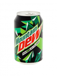 Mountain Dew No calories 330 ml